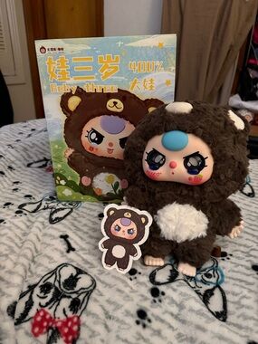 ‼️‼️Authentic Baby Three 400% Big Baby series plush doll